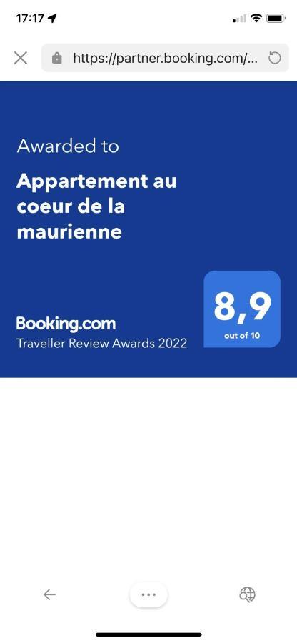 Appartement Au Coeur De La Maurienne Saint-Etienne-de-Cuines Exteriör bild